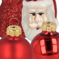Floristik24 Mini Christmas decoration figures and balls assorted glass 3cm 9pcs