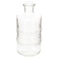 Floristik24 ProductName  
Set of 6 Clear Glass Cylindrical Decorative Vases with Pattern – 15cm  

ProductDescription  

<h2>Set of Clear Decorative Glass Vases for Stylish Home Decoration</h2>  

<p>These clear cylindrical glass vases with intricate patterns are a v