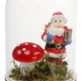 Floristik24 Christmas decoration glass bell for hanging 10cm