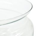 Floristik24 Glass bowl floating bowl decorative bowl glass Ø24cm H10cm