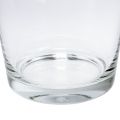 Floristik24 Glass pot Ø10cm clear 12pcs