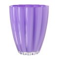 Floristik24 Glass Vase &quot;Bloom&quot; Lilac Ø14cm H17cm