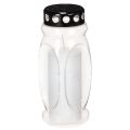 Floristik24 Memorial Candle with Black Lid, 23cm