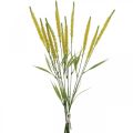 Floristik24 Artificial grasses yellow foxtail artificial flowers 62cm 4pcs