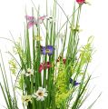 Floristik24 Grass bunch with flowers 73cm