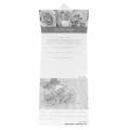 Floristik24 Voucher card rose lilac + envelope 1pc