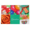 Floristik24 Coupon Birthday with envelope 5St