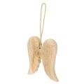 Wooden Angel Wings Hanging