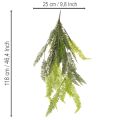 **Artificial Fern Stem 118cm for Decorative Indoor and Outdoor Use**

```html
<h2>Artificial Fern Stem 118cm for Stylish Home Décor</h2>

<p>This artificial fern stem, with an impressive length of 118cm, is a versatile decoration piece for enhancing your  | Floristik24.co.uk
