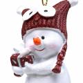 Floristik24 Christmas tree decorations snowman to hang 8cm 4pcs