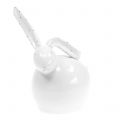 Floristik24 Ceramic rabbit white 14cm 2pcs