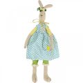 Floristik24 Stuffed bunny for Easter, Easter bunny with clothes, bunny girl H43cm