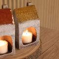 Ceramic house decoration with