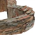 Floristik24 Deco heart wood pine bark 40×32cm