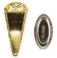 Floristik24 Wedding pin with magnet gold 4,5cm