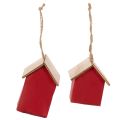 Set of 6 Hanging Wooden