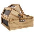 Set of 3 Wooden Crates with
