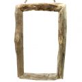Floristik24 Wooden frame nature for hanging 80cm x 48cm