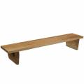 Floristik24 Wooden tray with feet natural 58cm H10cm