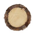 Floristik24 Wooden plate decorative tray wood rustic decoration natural Ø27cm