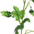 Floristik24 Hop garland, garden decoration, artificial plant, summer 185cm green