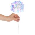 Artificial Hydrangea Branches in Iridescent Colors, 36cm, Set of 2 | Floristik24.co.uk