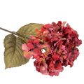Artificial Red Hydrangea Stem