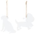 Christmas Dog Ornaments, Set