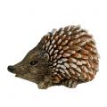Floristik24 Hedgehog figurine brown 8cm