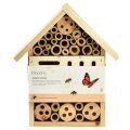 Floristik24 Insect hotel wood fir insect house natural H23,5cm