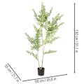 Artificial Potted Plant 130 cm Green Decorative for Indoor Use | Floristik24.co.uk