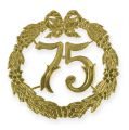 Floristik24 Anniversary number 75 in gold