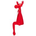 Red Flocked Sitting Elk