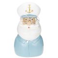 ProductName  
Maritime Captain Decorative Figure with Glasses and Hat – 16cm  

ProductDescription  
<div>  
<h2>Charming Maritime Captain Ornament for Nautical Décor</h2>  
<p>  
This 16cm decorative captain figure is the perfect addition to a home with  | Floristik24.co.uk