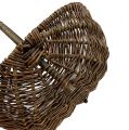 Floristik24 Potato basket 32cm with natural foil