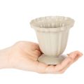 **Small Cream Decorative Trophy Bowl 10cm**

```html
<h2>Versatile Decorative Bowl for Home Use</h2>
<p>This charming small decorative bowl in the shape of a cream-coloured trophy brings style and function to your home. Crafted from sturdy metal with a so | Floristik24.co.uk
