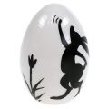 Floristik24 Ceramic egg with pattern 6,5cm 4pcs