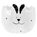 Floristik24 Ceramic Easter eggs decorative flower pot Easter with Easter bunny 7.5cm 4pcs