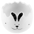 Floristik24 Ceramic Easter eggs decorative flower pot Easter with Easter bunny 9cm 3pcs
