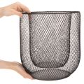 Modern candleholder Black metal basket Ø28.5/18cm Set of 2 | Floristik24.co.uk