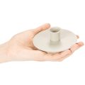 Round Cream Candle Holders for Taper Candles 10cm Set of 2  

```html
<h2>Round Cream Candle Holders for Taper Candles</h2>

<p>
This set of two round candle holders is designed to hold taper candles with a diameter of up to 21mm. Made from sturdy metal a | Floristik24.co.uk