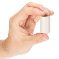Cream White Magnetic Taper Candle Holders Set of 4, 25mm Diameter | Floristik24.co.uk