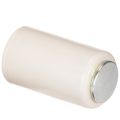 Cream White Magnetic Taper Candle Holders Set of 4, 25mm Diameter | Floristik24.co.uk