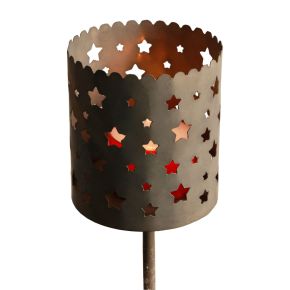 Candle holder for sticking Advent wreath Ø6.5cm H14cm 4 pcs | Floristik24.co.uk