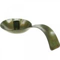 Candlestick metal antique look spoon with patina 25x11x5cm | Floristik24.co.uk