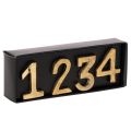 Candle Pins Advent Numbers 1 to 4 Set Gold Metal 4cm | Floristik24.co.uk