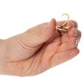 Metal Candle Holder Rings with Numbers 1–4 for Advent Wreaths, 3cm, Gold, 4pcs | Floristik24.co.uk