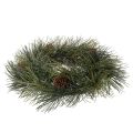 Artificial Pine Branch Wreath with Cones 60 cm Green | Floristik24.co.uk