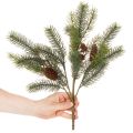 Artificial Pine Branch with Cones 41cm – Christmas Decoration | Floristik24.co.uk