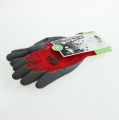 Floristik24 Kixx nylon garden gloves size 10 red, grey